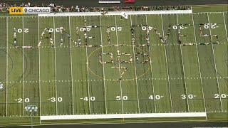 Lane Tech Friday Flyover formation [upl. by Lionel]