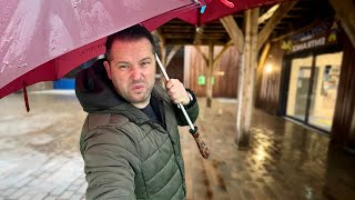 GUERNSEY Exploring Oatlands Village In The Rain… [upl. by Zetroc965]