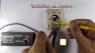 Gradateur de lumière  Dimmer [upl. by Elahcim]