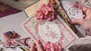 Flowershaping 101 How to Shape Gorgeous Arianna Blooms Flowers for Cardmaking [upl. by Mulford]