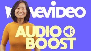 WeVideo Product Updates Audio Boost [upl. by Greenberg]