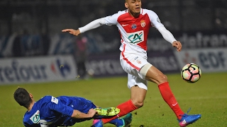 Coupe de France  ChamblyMonaco 45 ap buts et résumé [upl. by Danby]