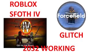 HOW TO MAKE GLITCH FORCEFIELD FF GLITCH ROBLOX SFOTH IV 2023 NOT PATCHED WORKING TUTORIAL OMG DESC [upl. by Whall830]