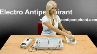 Iontophoresis Electro Antiperspirant [upl. by Haimorej]