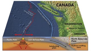 Cascadia Earthquake Animation 90 [upl. by Rockel570]