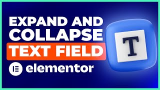 Expand and Collapse Text Field using a button ELEMENTOR [upl. by Richmond]