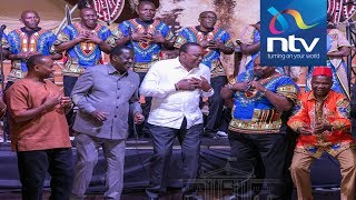 Anne Waiguru wedding Uhuru Raila dance [upl. by Etiuqram636]