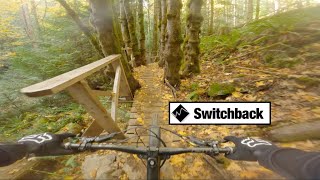 Cleaning Switchback climb Hartland Victoria BC  MTB [upl. by Aikimat]