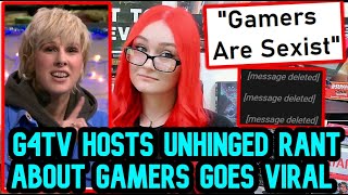 Feminist G4TV Host Has A MELTDOWN About quotSexismquot amp ATTACKS VIEWERS  Froskurinn DOOMS G4s Return [upl. by Ettener]