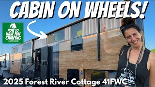 2025 Forest River Cottage 41FWC Home Style Fifth Wheel [upl. by Ahsinek]