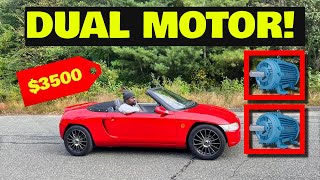 We Put Two Electric Motors in Hondas Smallest Sports Car and it Rips [upl. by Mita619]