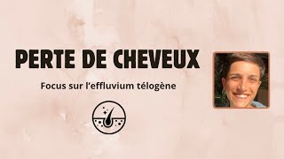 Perte de cheveux  focus sur l’effluvium télogène 🎯  keto cheveu pertedepoids thyroïde [upl. by Anawal]