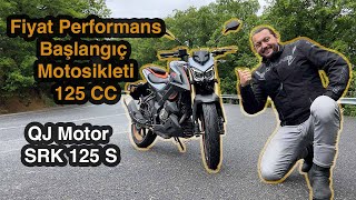 QJ Motor SRK 125 S İncelemesi  Fiyat Performans Başlangıç Motosikleti [upl. by Adiv]