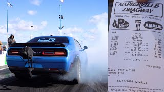 fastest quarter mile hellcat in canada [upl. by Johnson]