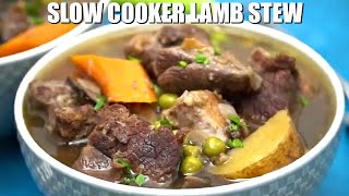 Slow Cooker Lamb Stew  Sweet and Savory Meals [upl. by Serafina658]