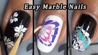 Easy Nail Ideas  Drag Marble Nails Compilation  Born Pretty [upl. by Anaitsirhc140]