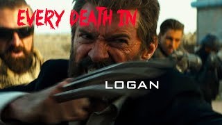 EVERY DEATH IN 126 Logan 2017 [upl. by Ymia]