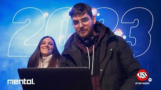 Revelion 2023 Kiss FM  Mentol si Ana Moga LIVE  Piata Sfatului Brasov [upl. by Enait]