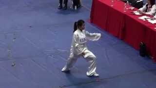 Yang Style quot 37 Shi Tai Chi Chuan quot Ist Place Women Champion [upl. by Gilda]