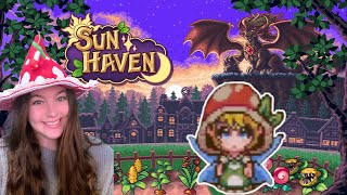 Settling into Sun Haven Part 1 Opening Mushy Pack Pet Mount Outfits and Hats [upl. by Monty]