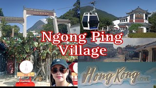 Ngong Ping Village Lantau Islands🇭🇰 [upl. by Hanzelin]