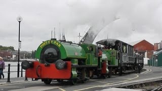 Bristol Harbour Railway  Alfred amp Judy Visit  Sunday 15th September [upl. by Lilyan814]