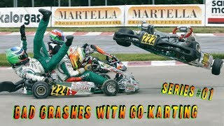 Bad crashes with go karting  series 01 [upl. by Kavanagh]