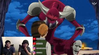 Escanor vs Galand  Seven Deadly Sins  Dub  REACTION VIDEO [upl. by Pincince]