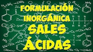 Formulación inorgánica Sales ácidas o cuaternarias [upl. by Yve]