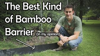 Lets Talk About Bamboo Barriers More Info in Description [upl. by Pike]