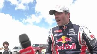 Sébastien Loeb à larrivée de Pikes Peak [upl. by Aym]