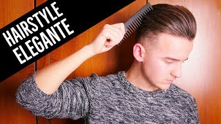 Capelli Uomo Eleganti allindietro  Fare i capelli per le Feste [upl. by Airat21]