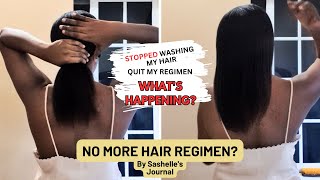 NO MORE RELAXED HAIR REGIMEN Relaxed Hair Routine Updated relaxedhairjourney relaxedhaircare [upl. by Amri]