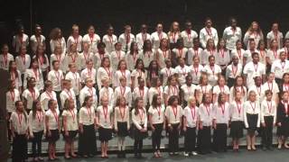 Bashana Habaah 2016 All County Chorus [upl. by Annael]