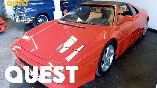 FERRARI  SneakPeeks Of Upcoming Salvage Hunters Classic Cars [upl. by Artemla879]