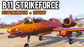 Gta 5 B11 Strikeforce Customization amp Review  Strikeforce Worth it [upl. by Ahsinav]