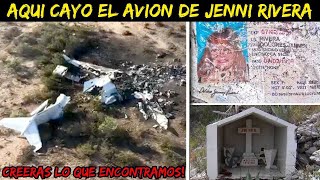 Asi Luce El Lugar Donde CAYO EL AVION DE JENNI RIVERA🙏 jennirivera documental accidente [upl. by Adnolaj]