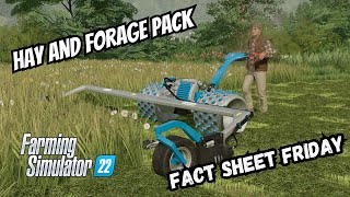 Fact Sheet Friday Hay And Forage Pack  Farming Simulator 22 XBOX [upl. by Enieledam]