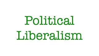 Rawls Political Liberalism [upl. by Dleifxam297]