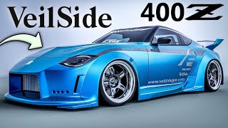 BODY KIT VEILSIDE NISSAN 400z Need For Speed Heat MOD SWAP [upl. by Forkey]