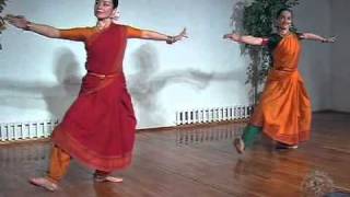 Técnicas de Danza Clásica Indú IIIndian Classical Dance Tecniques II  Bharatanatyam [upl. by Akirdna]