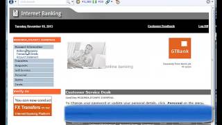 GTB Internet Banking Guide [upl. by Yadsnil]