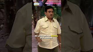 Kyu aata hai ye monday tmkoc comedy relatable shorts comedyvideo [upl. by Aissej670]