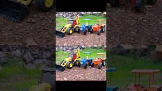 Accident 😭 Indian oil Tanker Truck  Cartoon Jcb tractor video [upl. by Enylorac]