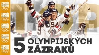 TOP 5 Největší olympijské zázraky [upl. by Keavy590]