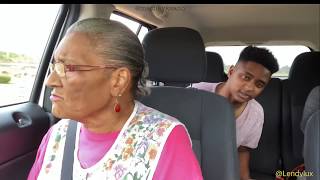 Fart Spray Prank On Grandmom TRAPPED IN CAR [upl. by Halle690]