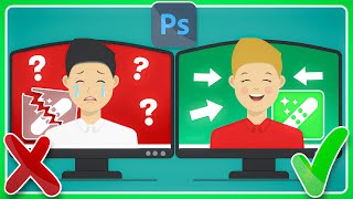 👌 ¡SOLUCIÓN Herramienta QUITAR en Photoshop no funciona o da error ❌ [upl. by Kyred]