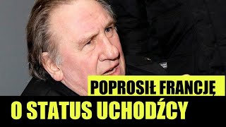 DEPARDIEU POPROSIŁ O STATUS UCHODŹCY WE FRANCJI Shorts [upl. by Attenor]