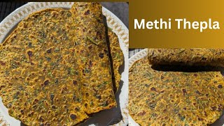 Healthy amp Tasty Methi Thepla Recipe for Breakfast or Anytime Snack [upl. by Wootten252]