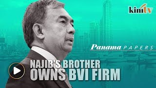 Najibs brother owns BVI firm new leaks reveal [upl. by Hgielah]